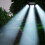 Περιστρεφόμενο φωτιστικό τοίχου Solar74LED3 κεφαλών, εξωτερικό φως με αισθητήρα 6