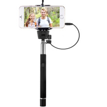 Perche à selfie Vivitar Infinite pour smartphones Android avec déclencheur intégré - Galaxy Note4 - Noir
