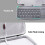 Hard Case for compatible with Logitech K400 Plus, compatible with Logitech POP Keys, compatible with MX Mechanical Mini 2
