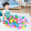 ZTGD100Pcs Παιχνίδια για μωρά με μπάλες - Πολύχρωμες μπάλες πισίνας σε σχήμα 2