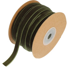 Strap Pacála Bronntanais Gréasáin Veilbhit Ribín Satin Veilbhit Maisiúcháin Bainise Plush