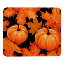 Maple Leaf Pumpkin C egérpad 8,3'' x 9,8'', csúszásmentes gumi talp, kompatibilis laptoppal, számítógéppel, játékkal, iskolával, irodával,