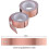 50m x 25mm Copper EMI Shielding Tape with Kapton Backing for Electrical Applications 4