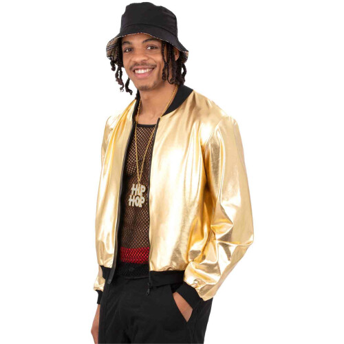 Smiffy's (Medium (Chest 38-40)) Gold Jacket