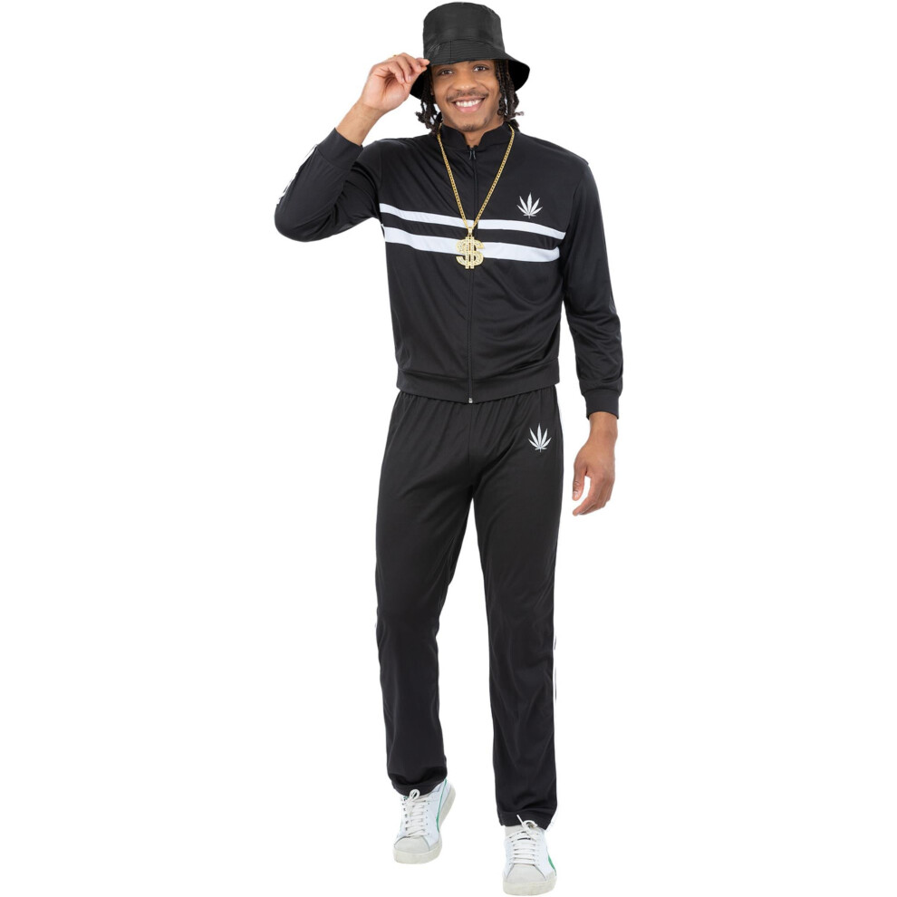 Smiffy's (X Large (Chest 46-48)) 90S Running Mc Tracksuit Costume