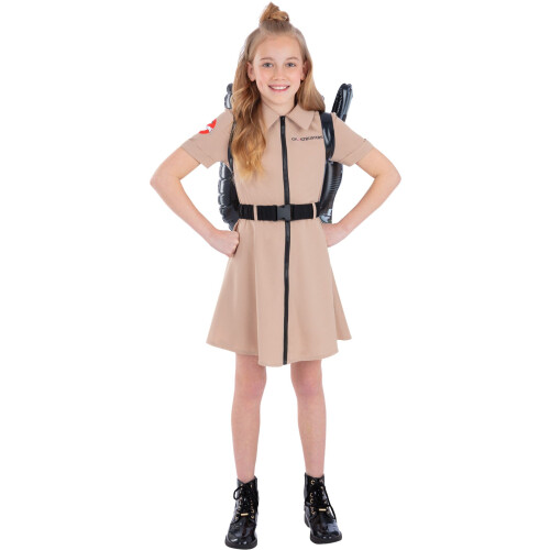Smiffy's (Medium (Age 7-9)) Ghostbusters Girls Costume