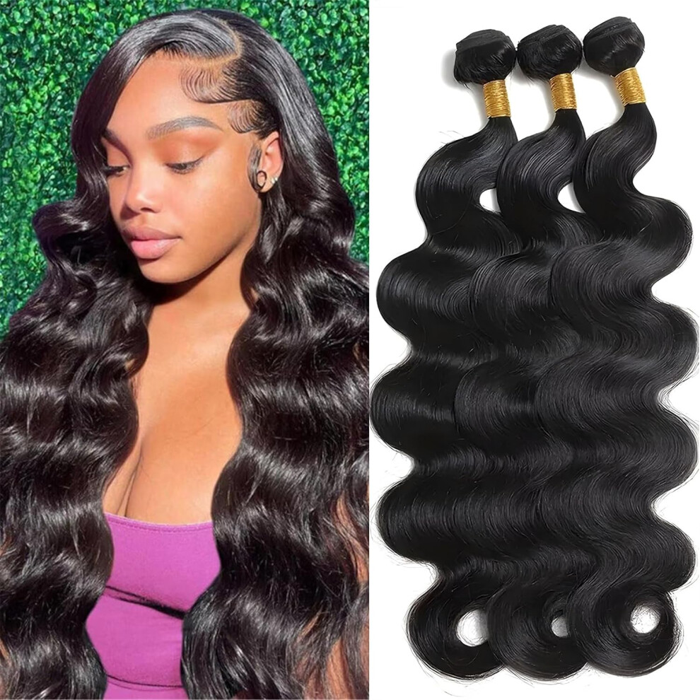 26 Inch Clip In Human Hair Extensions for Women, Seamless Natural Blend, Instant Length and Volume