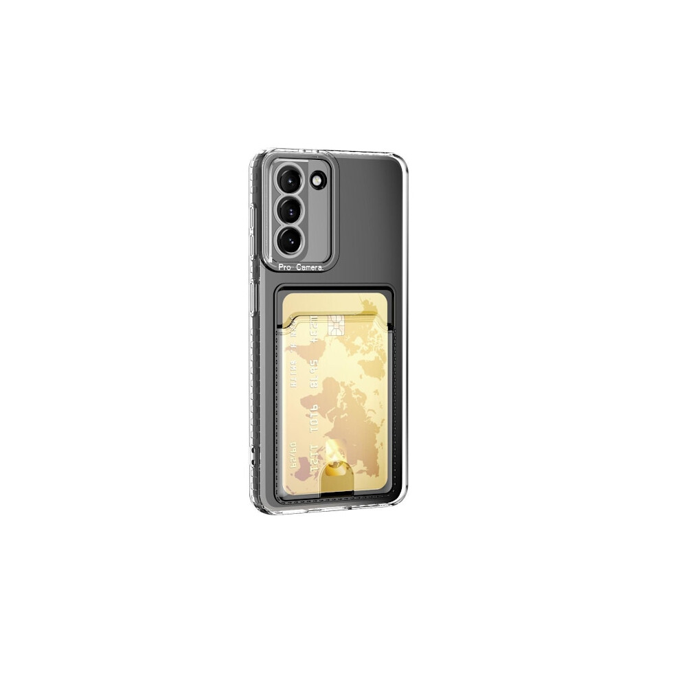 Transparent Protective Case With Card Holder For Compatible With Samsung Compatible With Samsung Galaxy S24 Plus 9773935451681