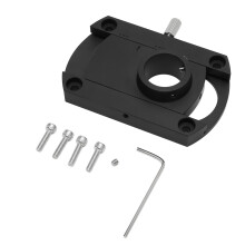 Aluminum Alloy Phonograph Conversion Arm 80mm, 20mm Hole, Black