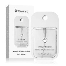 (Unscented) 45ml Power Mist Hydrating Hand Sanitizer Spray for Adults and Kids