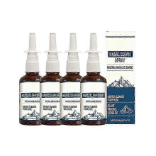 (4PCS) 1-5x Iodine Nasal Spray, Natural Mineral Formula Nasal Cleansing Spray for Cleanses & Refreshes Nasal Passages