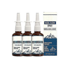 (3PCS) 1-5x Iodine Nasal Spray, Natural Mineral Formula Nasal Cleansing Spray for Cleanses & Refreshes Nasal Passages
