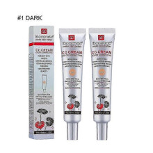 (2PCS,Dark)1-3X CC Cream with Centella Asiatica Color Correcting CC Cream Lightweight Skin