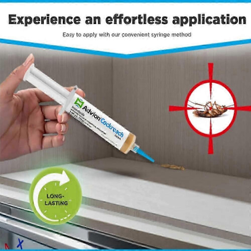 (2PCS)1-5pcs Powerful Effective Cockroach Control Gel Roach Killing Bait Cockroach Killer Repellent Powder Pest Control Baits Lures 2
