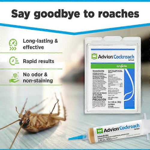 (2PCS)1-5pcs Powerful Effective Cockroach Control Gel Roach Killing Bait Cockroach Killer Repellent Powder Pest Control Baits Lures 1