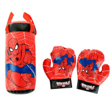 Spider-Man punching bag for kids, punching bag toy with boxing gloves and adjustable stand, birthday gift for boys 4-9 years old