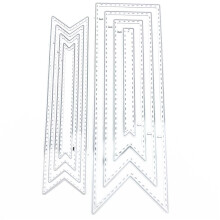 Bookmark Metal Cutting Dies Set Carbon Steel Stencils for DIY Crafts Card Making and Scrapbooking