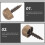 1 Set Decorative Screw Self-tapping Mirror Fixing Screw Fastener With Cap 8