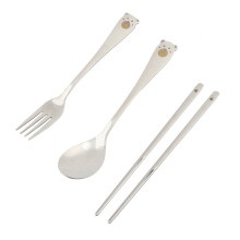 Seafood Cocktail Fork Included, Stainless Steel Utensil Set, Modern Stainless Steel Flatware With Elegant Color, High Quality Stainless Steel Construc