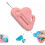 (Pink)2-in-1 Adjustable Seam Guide with Built-in Seam Ripper 1
