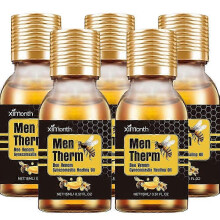 (5pcs) Man Breast Tightening Oil Bee Venom Enhancer Serum Chest Fat Reduction Gynecomastia Shaping Strengthen Chest Muscle Firm Massage