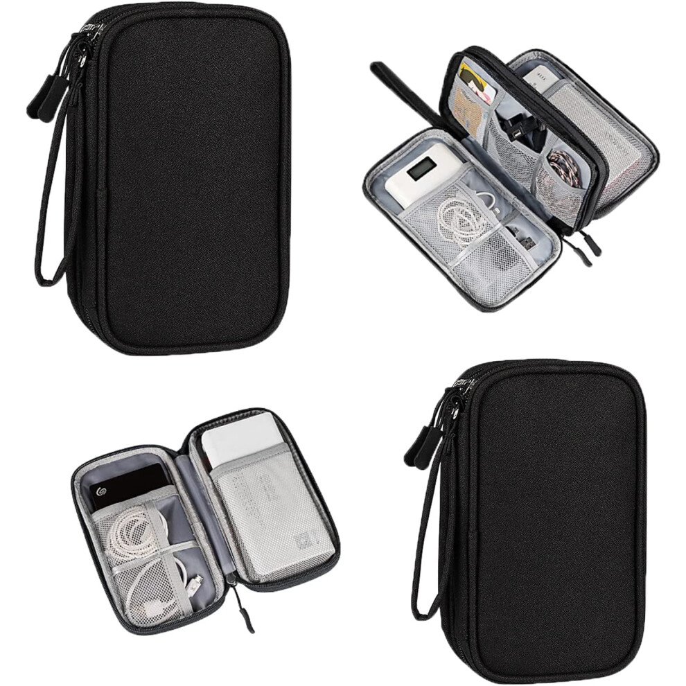 Charger Case Organizer,Charger Bag Portable Waterproof Suitable For Electronics Bag,Usb Flash Drives Bag,Cable Case 9773935456211