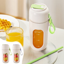 Jacenvly Portable Wireless Rechargeable Juicing Cup, Mini Multifunctional High-Speed Juicer Compatible with Student Home Use