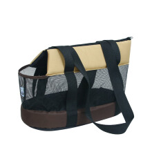 Spring and Summer Out of Portable Shoulder Pet Bag Handbags Can Be Folded Mesh Yarn Dog Bag Cat Bag