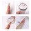 Nail Stamping Kit with Clear Rectangular Silicone Stamper and Scraper for Precise Nail Art 4