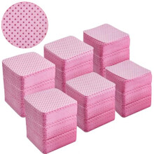 Pink Lint  Nonwoven Wipes for Eyelash Extensions and Nail Polish Removal 540 Pack