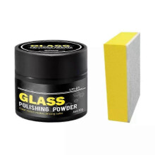 (30g With Sponge) Glass Scratch Remover - Remove Scratches from Glass | Powder Detergent