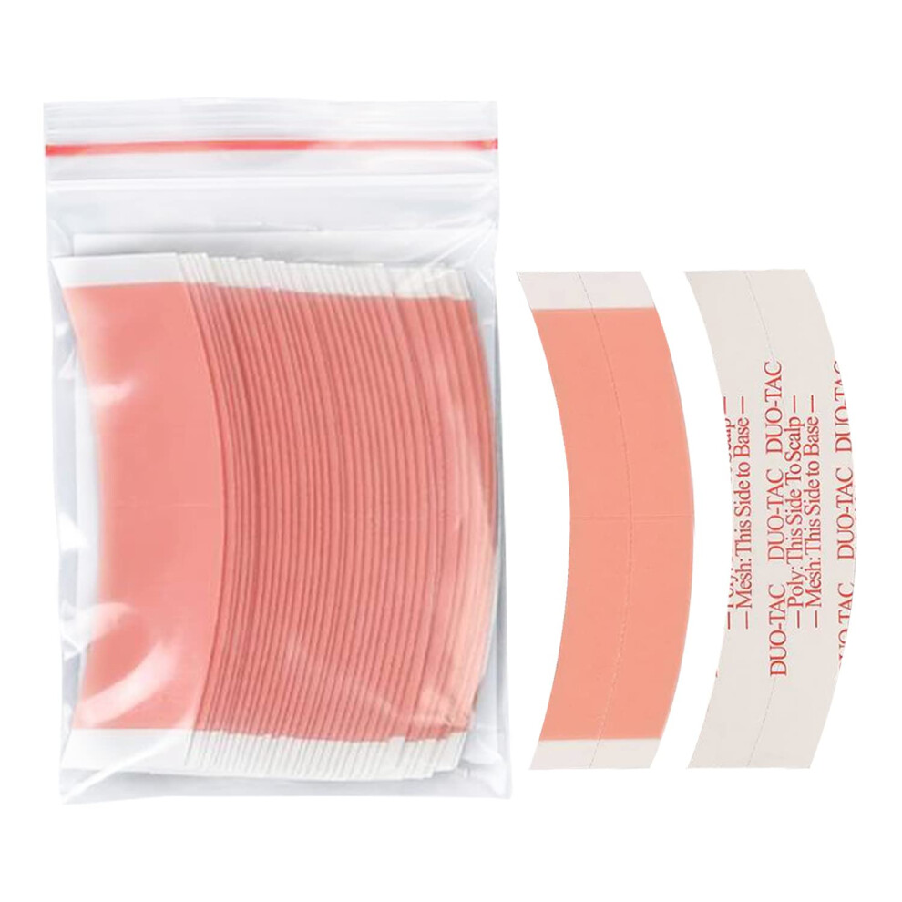 36pcs Waterproof Wig Tape for PU and Bio Scalp Wigs, Double Sided Lace Wig Adhesive Strips
