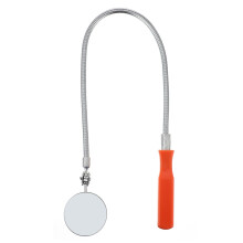 Telescoping Inspection Mirror with 360 Adjustable Round Head and Long Handle for Mechanics