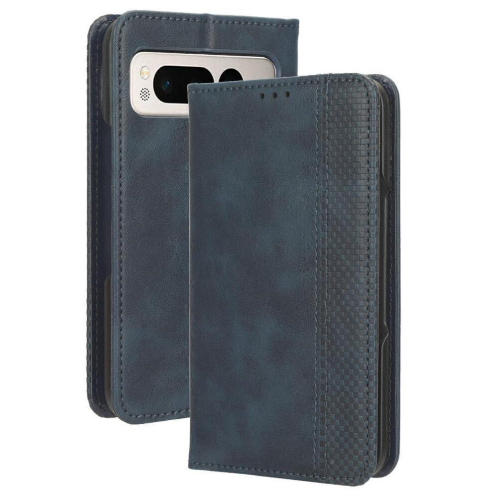 Case For Google Pixel Fold Magnetic Closure Pu Leather Wallet 9482828911897