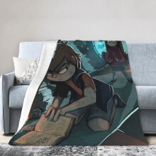 Hotelová deka Gravity Falls, anime deka do postele, deka na pohovku, ultra mäkká flísová deka do spálne a obývačky, 60x50 palcov