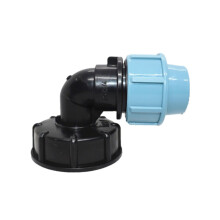 Mosiee 20/25/32 mm kolanko wylotowe do rury ogrodowej, rozdzielacz wody, adapter do zbiornika IBC