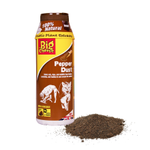 Defenders Pepper Dust 300g (STV614) - Natural Welfare-Friendly Deterrent for Cats, Dogs & Wildlife - Deters Digging on Patios & Gardens up to 10m2