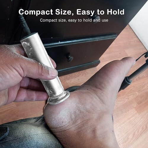 Electric Callus Remover with Variable Speed, 60 Discs, Mains Powered Foot Callus Remover Silver 2