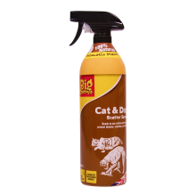 The Big Cheese Cat and Dog Scatter Repellent Deterrent Spray 1 Litre