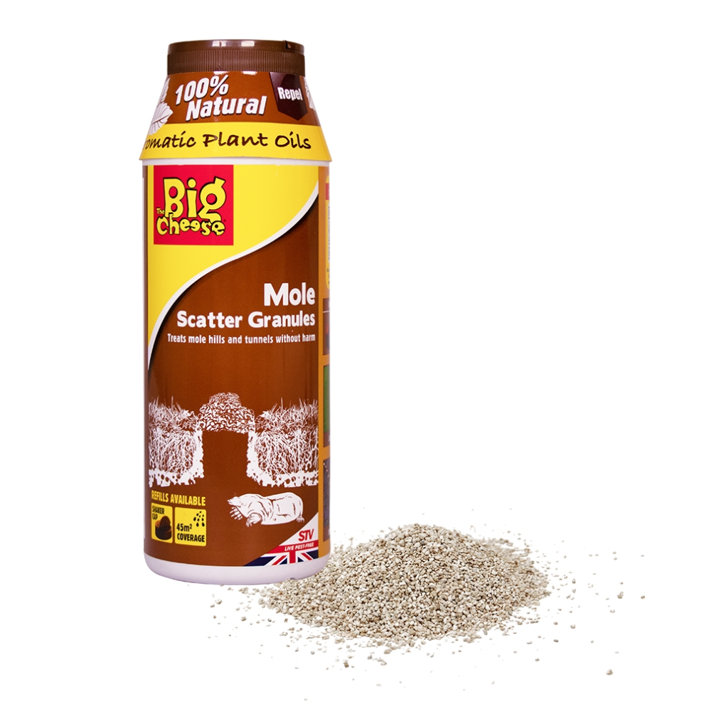 Mole Repellent Scatter Granules - Defenders 450g -  mole repellent scatter granules defenders 450g