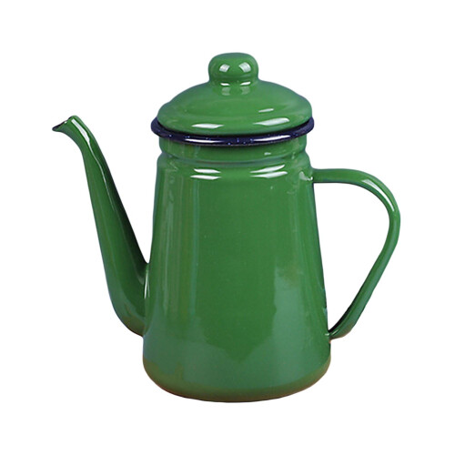 Esquirla Enamel Καφετιέρα 1.1L Βραστήρας καφέ Ανθεκτικός παχύρρευστος θερμαντήρας 1