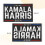 Kamala Harris2024Σημαία3x5Μ με ορειχάλκινα ρολά, Διπλής όψης πολυεστερικό πανό για 2