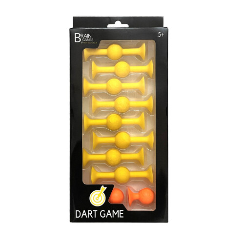 Indoor Dart Game, 8 Rubber Darts, 2-4 Players