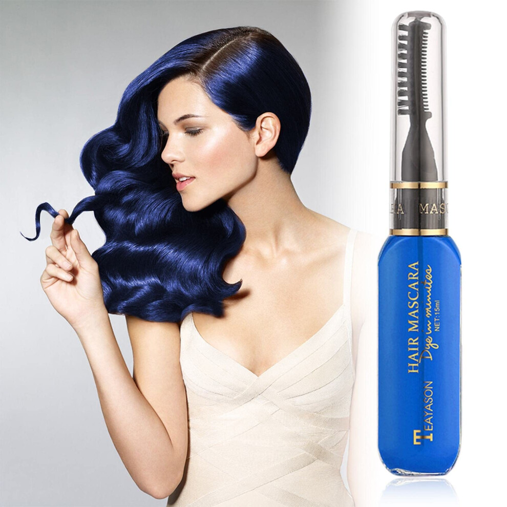 Dark Temporary Hair Color Hair Chalk Comb Set For Hair With Instant Dual Brush Applicator, 13 Colors