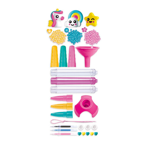 Clementoni DIY Fantasy Pen Kit for Kids, Includes 3 Unique Pens