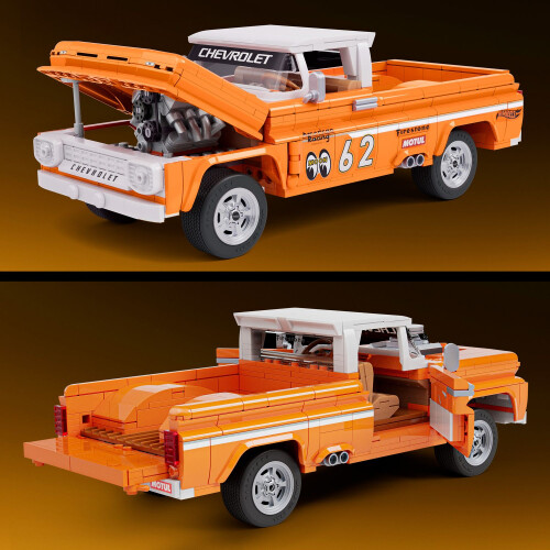 Custom '62 Chevy Model Kit, 1:16 Scale, 854 Parts 2