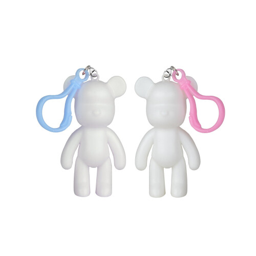 Marble Bear Keychain Kit with Paints and Accessories 1