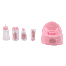 Puppentöpfchen-Set mit Zubehör, Rosa, ab 3 Jahren