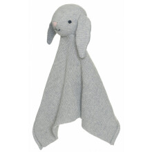 Babykuscheltier aus Bio-Baumwolle, gestrickter Hase, 27 cm
