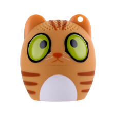 PRINxy My Audio Pet Mini Bluetooth Animal Wireless Speaker for Kids of All Ages-True Wireless Stereo-for Powerful Rich Room-Filling Sound Orange